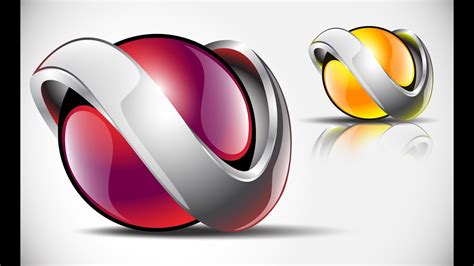 How To Create Full 3d Logo Design In Adobe Illustrator Cs5 Hd1080p V1