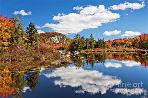 Marshfield Pond Autumn Photograph By Alan L Graham Fine Art America