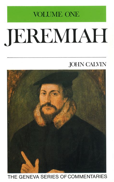 Jeremiah By John Calvin Banner Of Truth Uk