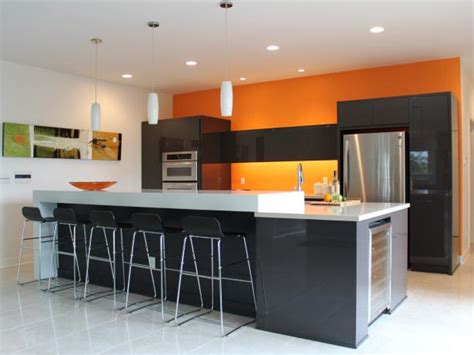 Orange Paint Colors For Kitchens Pictures And Ideas From
