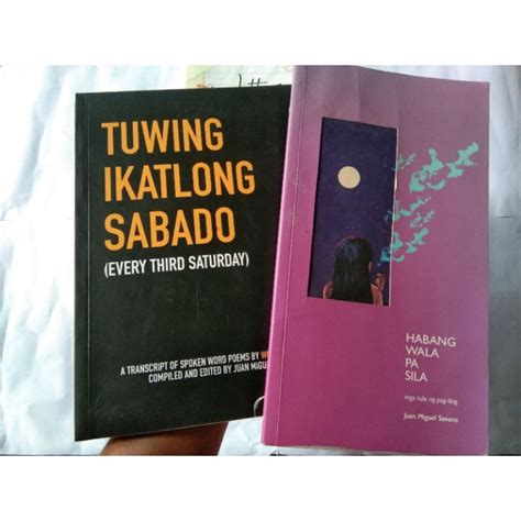Tuwing Ikatlong Sabado And Habang Wala Pa Sila By Juan Miguel Severo With Free Book Too