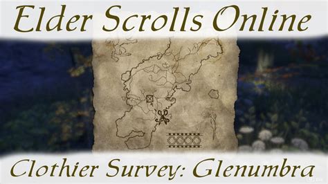 Clothier Survey Glenumbra Elder Scrolls Online ESO YouTube