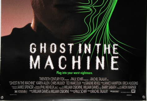 Ghost In The Machine One Sheet Usa