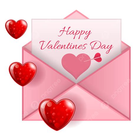 Valentines Day Lettering Vector Hd Png Images Valentines Day Congratulatory Letter With Hearts