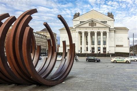 Theatre Duisburg Deutsche Oper Am Rhein Artwork By The French Artist