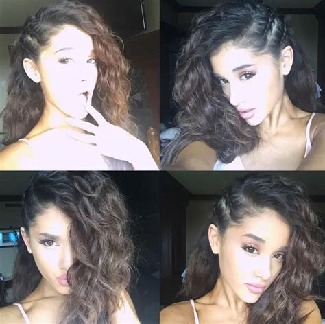 Ariana Grandes Natural Hair Heres What Her Real Curly Hair Looks