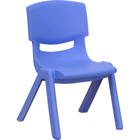 Flash Furniture Plastic Stackable School Chairs 10 5 Seat Height Set Of 4 Multiple Colors