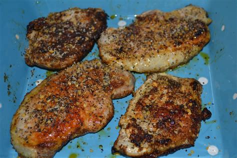 Quick And Easy Sweet And Savory Baked Pork Chops Mrs Happy