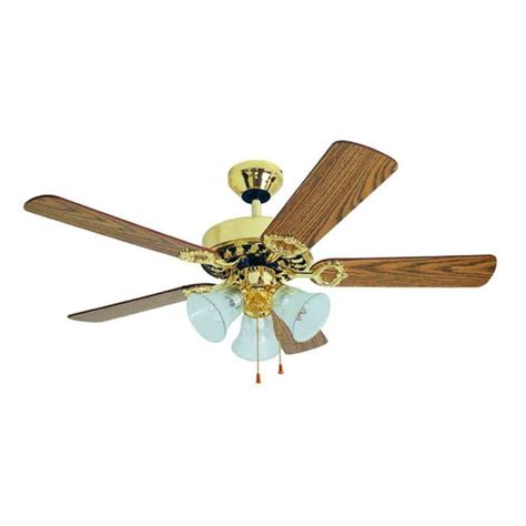 The store will not work correctly in the case when cookies are disabled. Polished Brass Finish 42-inch Ceiling Fan - 11369718 ...