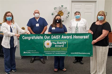 Daisy Award To Nurse April King News St Marys Hospital