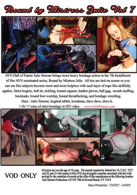 Bound By Mistress Julie Vol Julie Simone Productions Gamelink