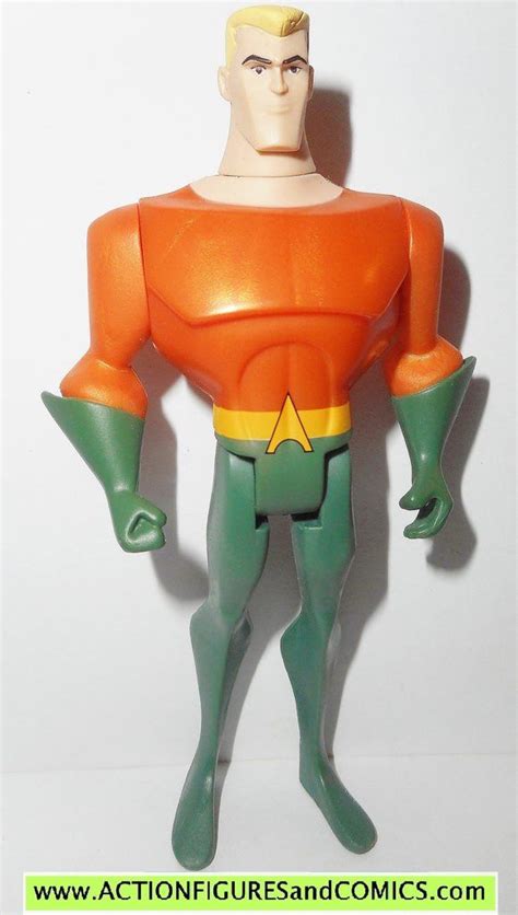 Justice League Unlimited Aquaman Classic Orange Green Dc Universe