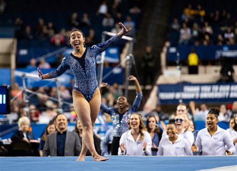 Katelyn Ohashi Encourages Confidence In Ucla Gymnastics Attends Events