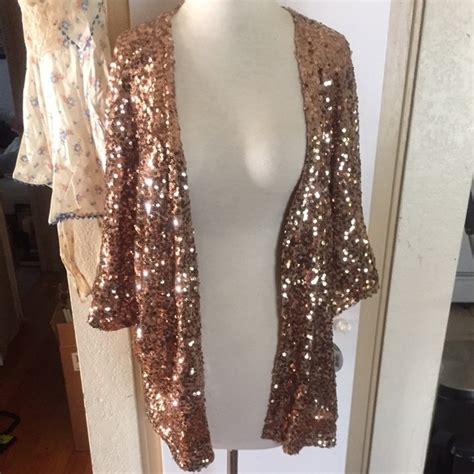 Kimono girls are also seen in the battle tower as random opponents, and some appear in pokémon stadium 2. BONGO Jackets & Coats | Rose Gold Sequined Kimono Jacket Nwt Size Lxl | Poshmark