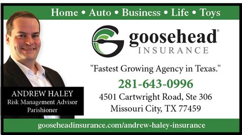 Goosehead insurance financials, including financial statements for 2021, basic ratios and analysis of goosehead insurance account historical trends. Goosehead Insurance/A Haley - Missouri City, TX | Parishes ...