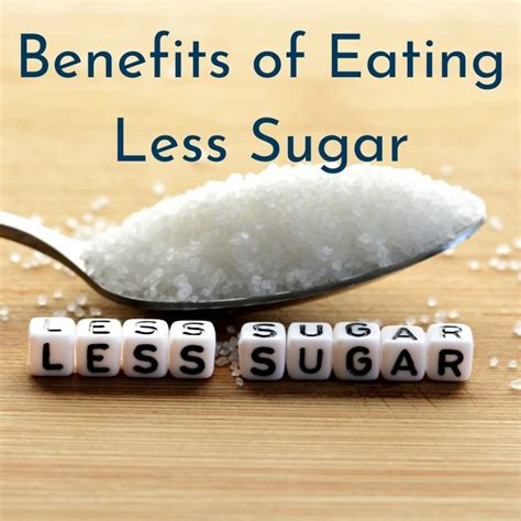 Benefits Of Eating Less Sugar The More Fulfilled Mom