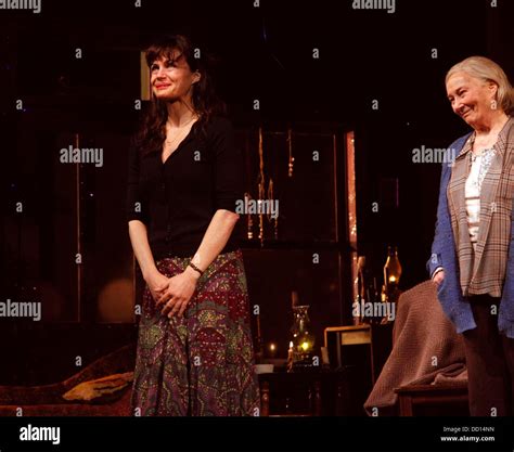Carla Gugino And Rosemary Harris Broadway Opening Night Curtain Call