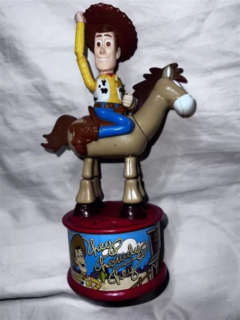 Rare Buzz Lightyear Woody Toy Story 2 Vtg Mcdonalds Happy Meal Disney Pixar 1999 2000 Picclick