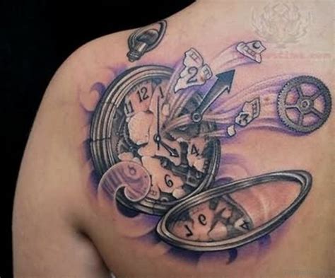 25 Timeless Clock Tattoo Designs For Men Pulptastic