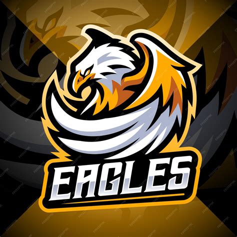 Premium Vector Eagles Esport Mascot Logo Design