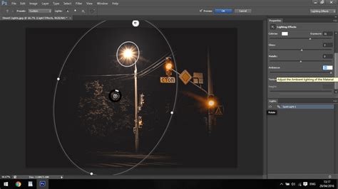 Comment Ajouter Des Effets Déclairage Dans Adobe Photoshop Cc Étape