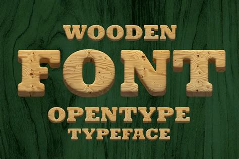 Best Wood Fonts For Fun And Authentic Designs