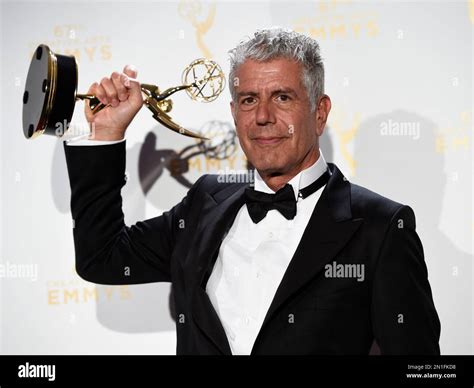Anthony Bourdain Winner Of The Award For Outstanding Informational Series Or Special For
