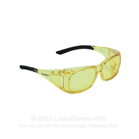 champion amber colored over specs ballistic shooting glasses for sale 40634 champion glasses