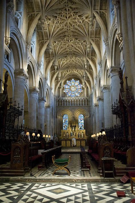 | oxford university announces the launch of a new centre of global research collaboration and excellence, the pandemic sciences centre. Altar inside the Christ Church Cathedral at Oxford ...