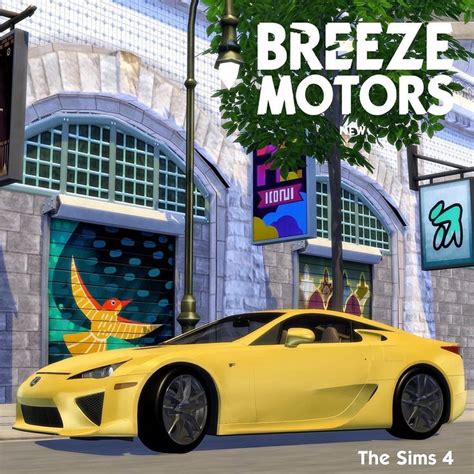 The Sims 4 Cars By Breeze Motors Best Cars For The Sims 4 High
