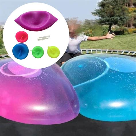 Magic Ball Bubble Amazing Bubble Ball Blow Up Balloons Toy Fun Party Summer Game Bubble Ball ...