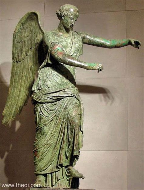 nike statue figurine nike goddess of victory greek gods statue greek gods bronze art