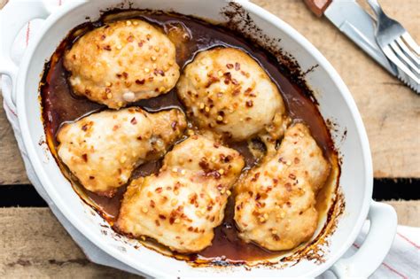 They make a great weeknight dinner or are perfect for the weekend. Honey Garlic Chicken Thighs Recipe - Food.com
