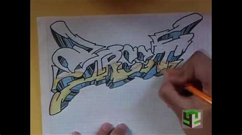 This video is three years old and so bad. dibujando graffiti facil boceto / drawing easy graffiti ...