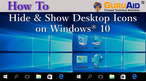 Windows 10 How To Hide Desktop Icons Ccm Gambaran