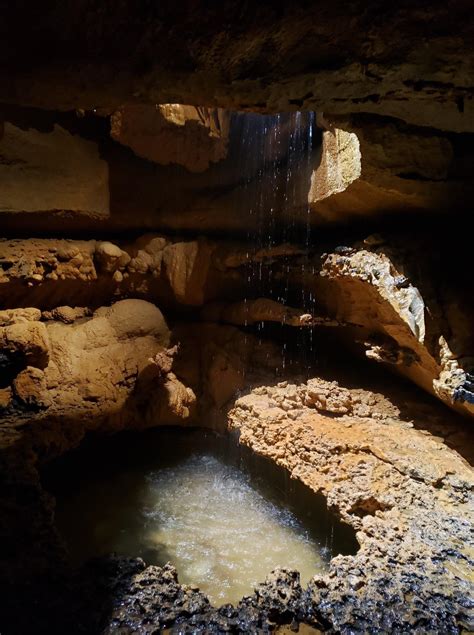 Nifty Waterfall In An Alabama Cave Rcaving