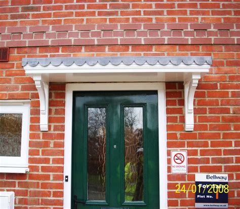 Wooden door canopy ideas are more common as the material is more readily available and popular. Canopy Styles| Timber Door Canopies by George Woods
