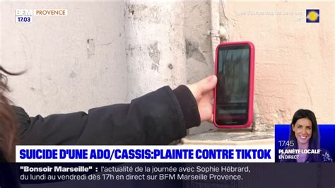 Suicide d une adolescente à Cassis la famille porte plainte contre Tik Tok