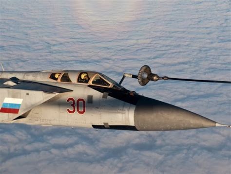 The Crews Of The Mig 31bm Made More Than 50 Refueling Operations In The