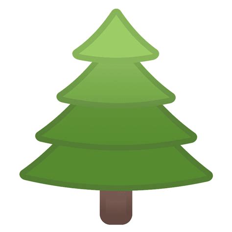 Evergreen Tree Emoji Clipart Free Download Transparent Png Creazilla