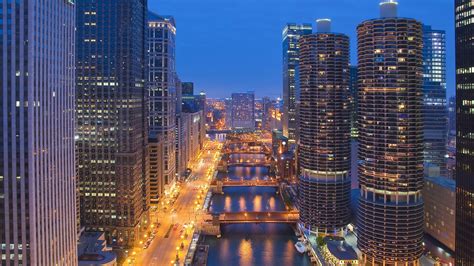 downtown chicago illinois wallpaper hd city 4k wallpapers images and background wallpapers den