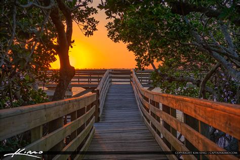 Gazebo At Bathtub Reef Beach Stuart Florida Hdr Photography By