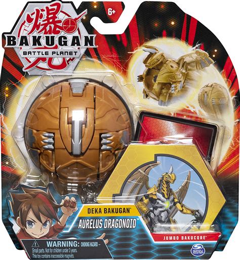 Bakugan Deka Pack 1 Aurelus Dragonoid Uk Toys And Games