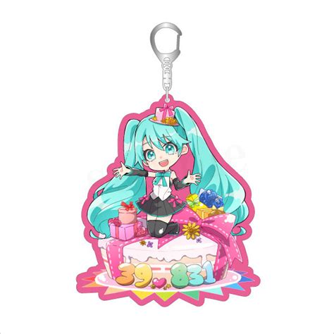 Hatsune Miku Birthday Party Acrylic Keychain Miku Bd 2020 Ver Tokyo Otaku Mode Tom