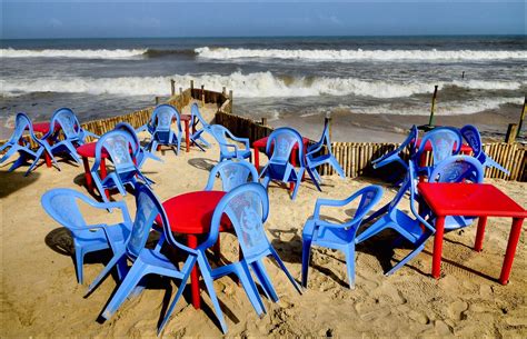 The Red And Blues Of Tawala Beach Tawala Beach In Accra Gh Flickr