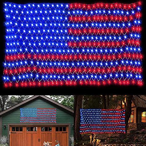 Miniao American Flag Lights Led Flag Net Light With 420 Led 24v Plug
