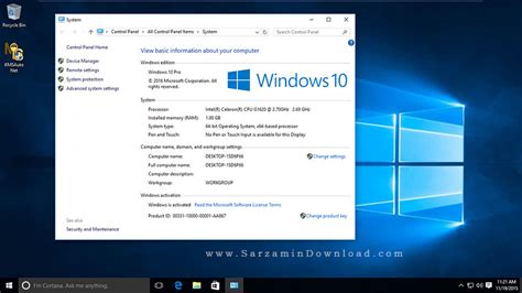 نسخه جدید ویندوز 10 بیلد 10586 پرو Windows 10 Pro Build 10586