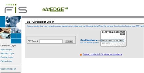 The electronic benefits transfer (ebt) card is how dta delivers its core services: ebtEDGE Card Login - Snap Benefits