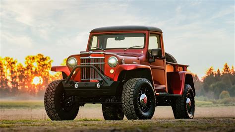 This 1955 Willys Pickup Truck Is Actually A 2014 Jeep Wrangler