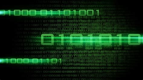Hd Wallpaper Green Hacker Darkness Matrix Binary System Binary